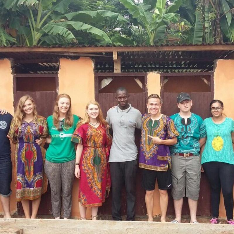 Catherine H in Ghana